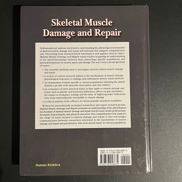 Skeletal Muscle Damage and Repair | Edited by Peter M. Tiidus - Picture 2 of 8